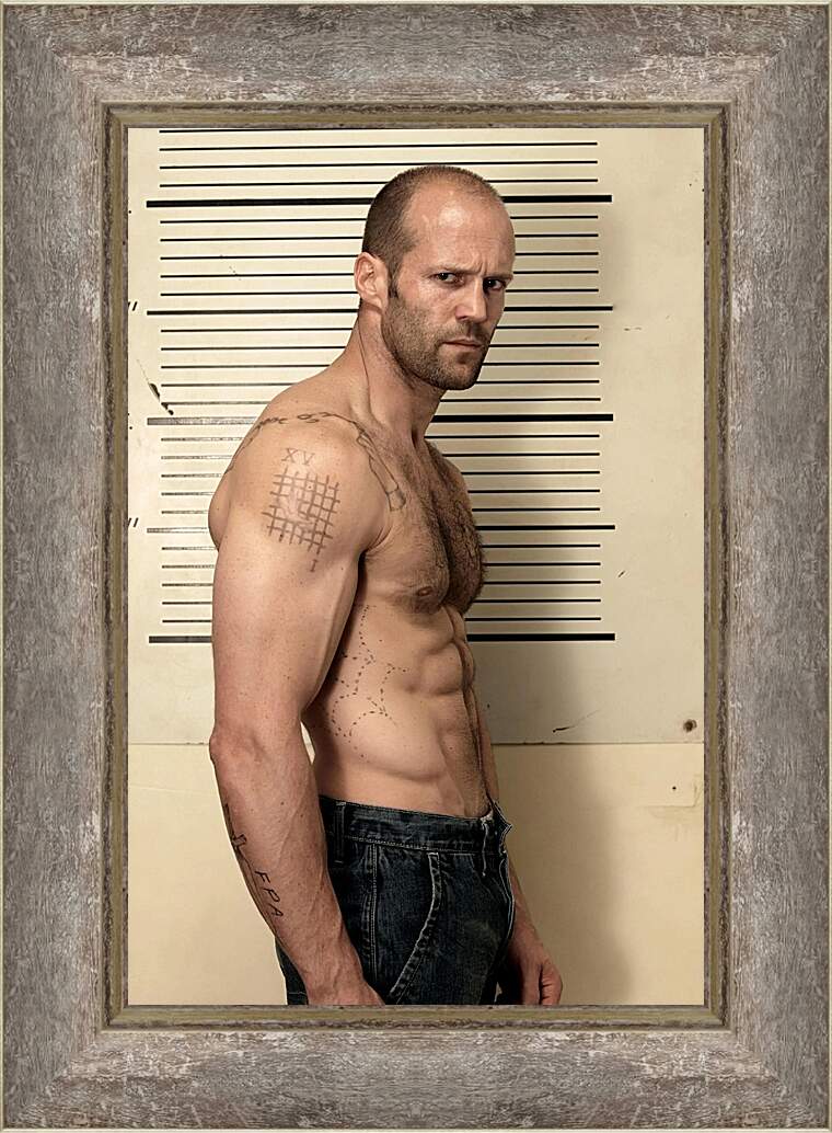 Картина в раме - Джейсон Стэтхэм. Jason Statham