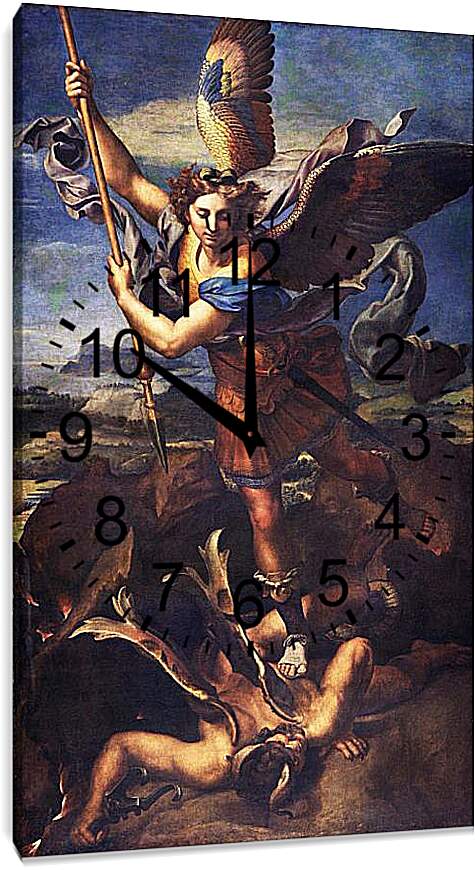 Часы картина - Сен Мишель. Санти Рафаэль