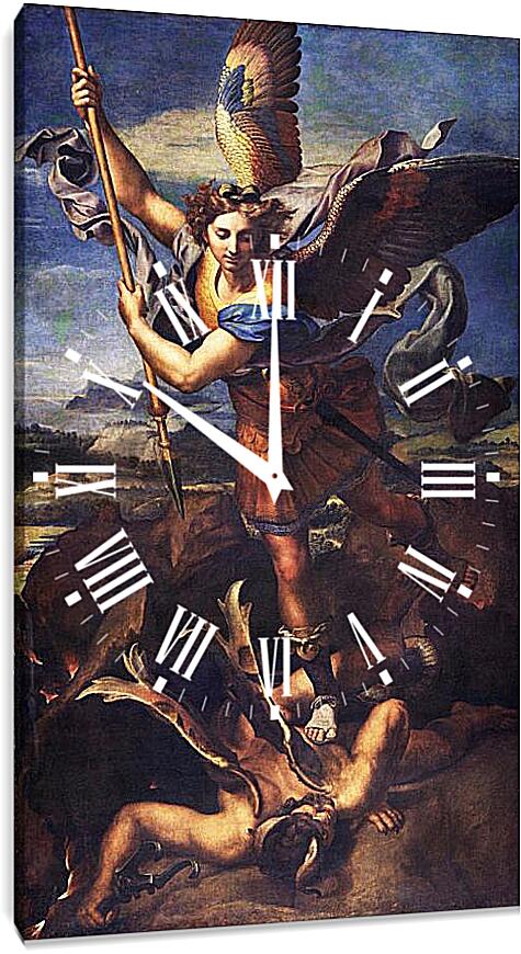 Часы картина - Сен Мишель. Санти Рафаэль