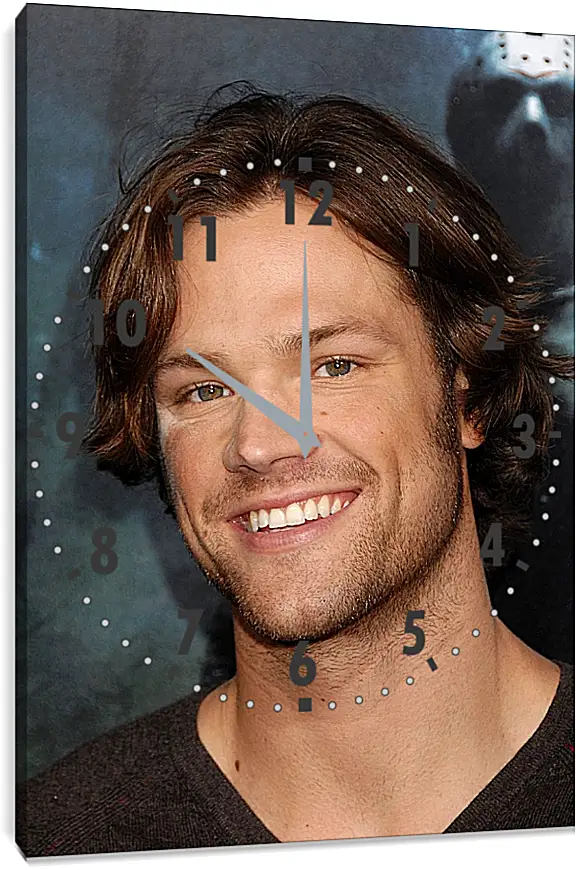 Часы картина - Джаред Падалеки. Jared Padalecki