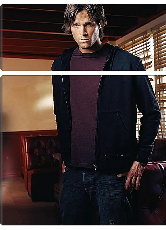 Модульная картина - Джаред Падалеки. Jared Padalecki