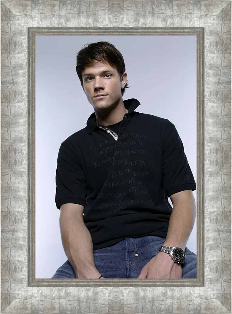 Картина в раме - Джаред Падалеки. Jared Padalecki