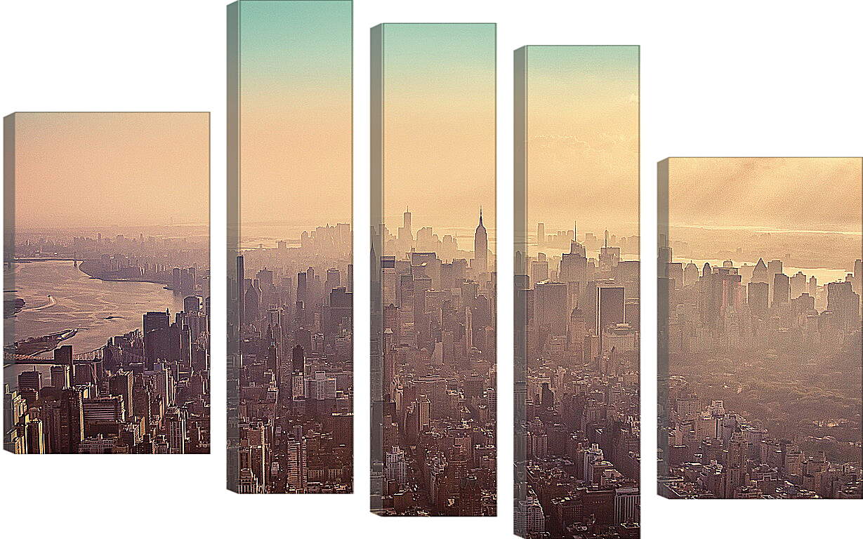 Модульная картина - Город