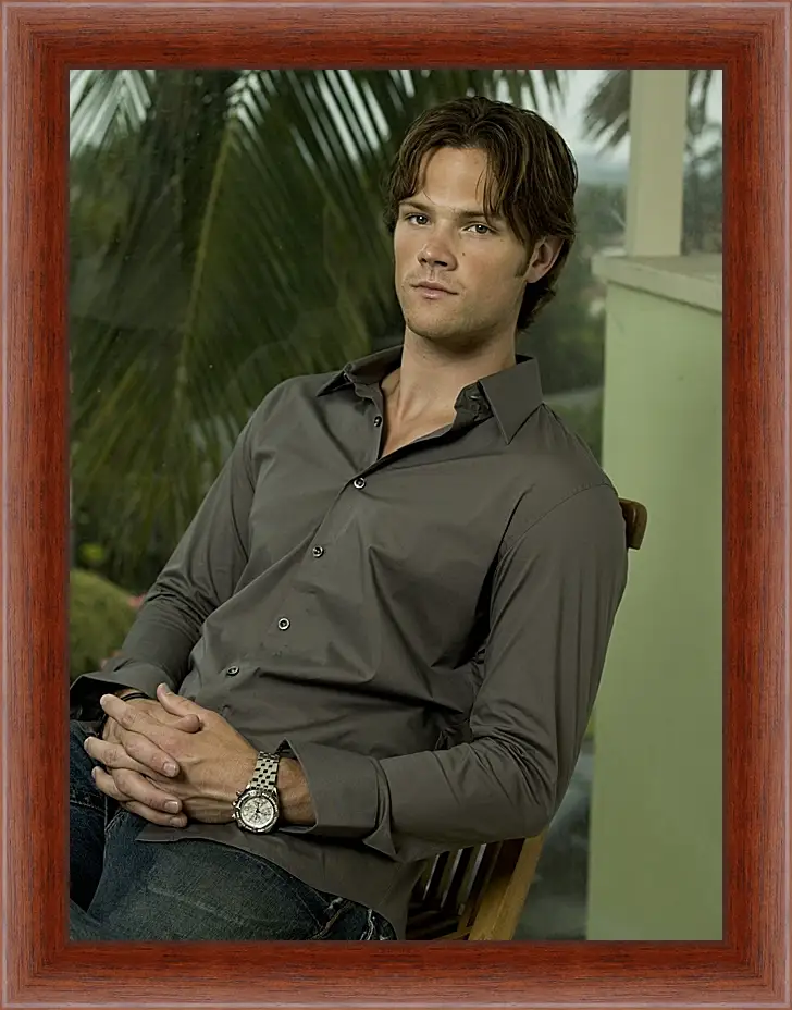 Картина в раме - Джаред Падалеки. Jared Padalecki