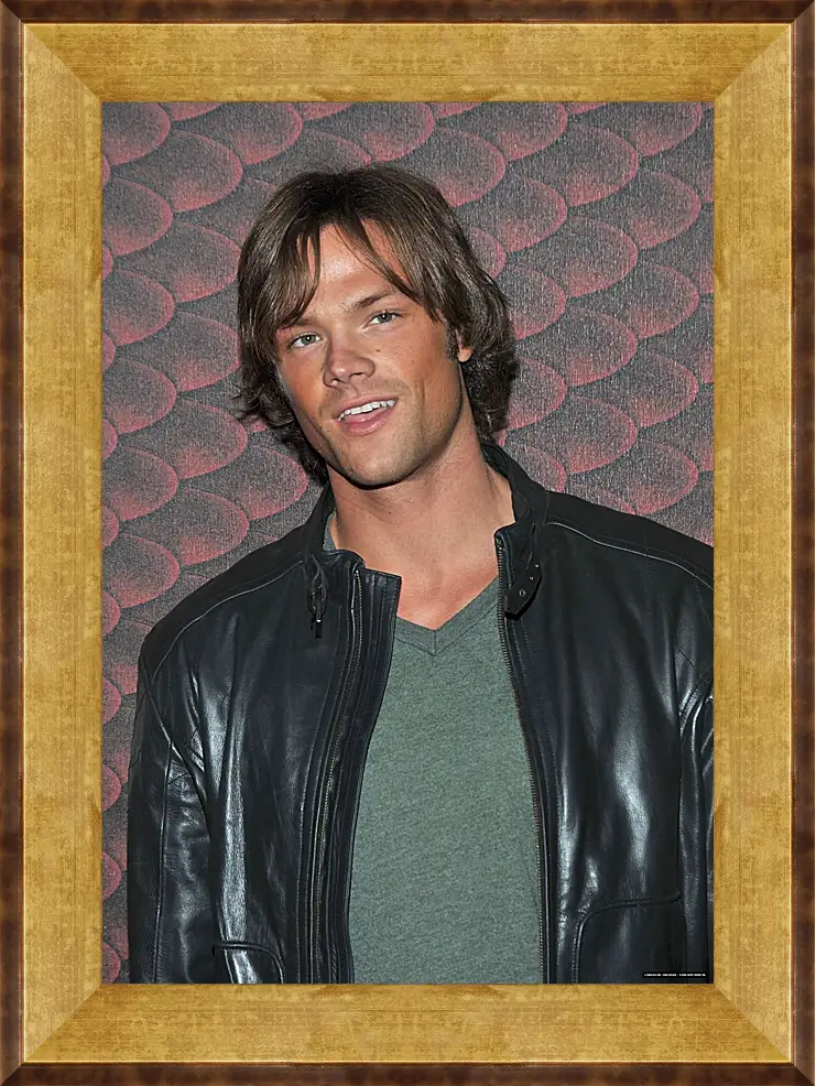 Картина в раме - Джаред Падалеки. Jared Padalecki