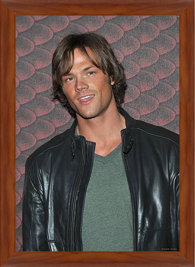 Картина в раме - Джаред Падалеки. Jared Padalecki