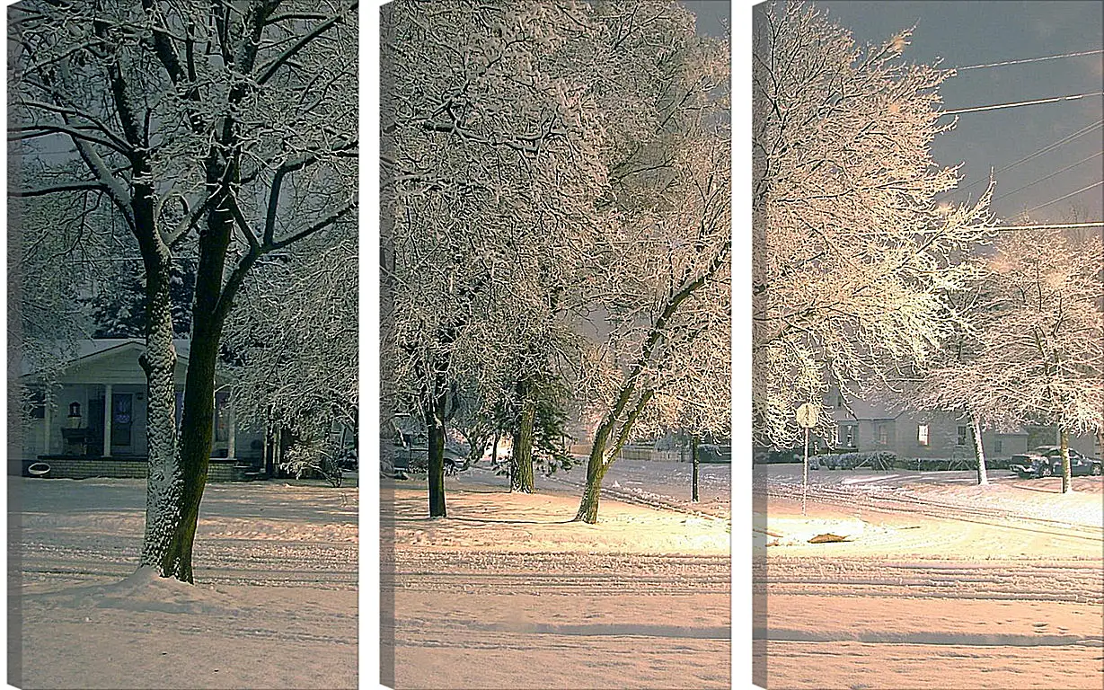 Модульная картина - Город