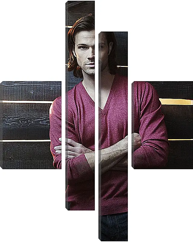 Модульная картина - Джаред Падалеки. Jared Padalecki