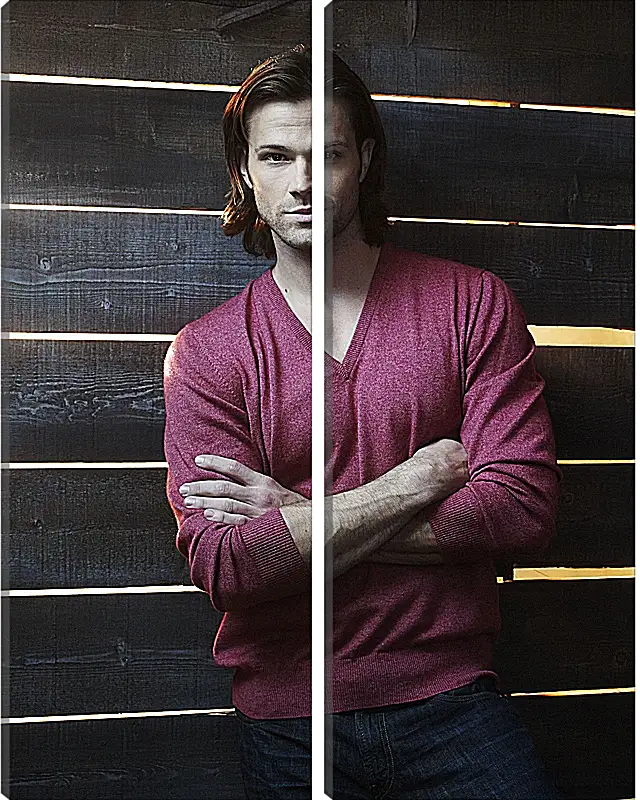 Модульная картина - Джаред Падалеки. Jared Padalecki