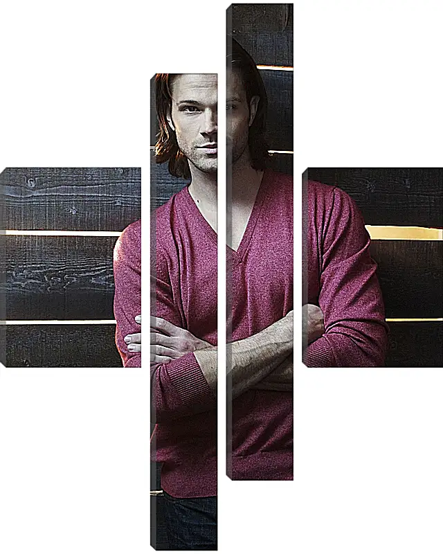 Модульная картина - Джаред Падалеки. Jared Padalecki