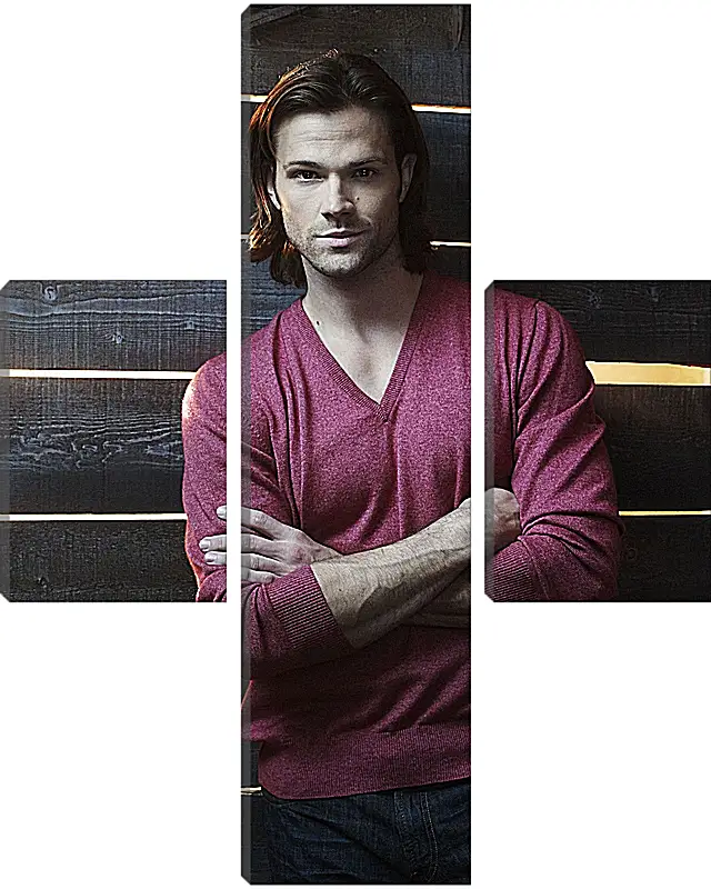 Модульная картина - Джаред Падалеки. Jared Padalecki