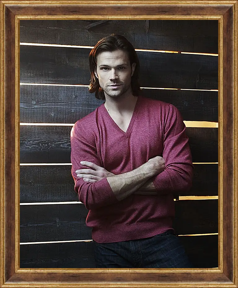 Картина в раме - Джаред Падалеки. Jared Padalecki