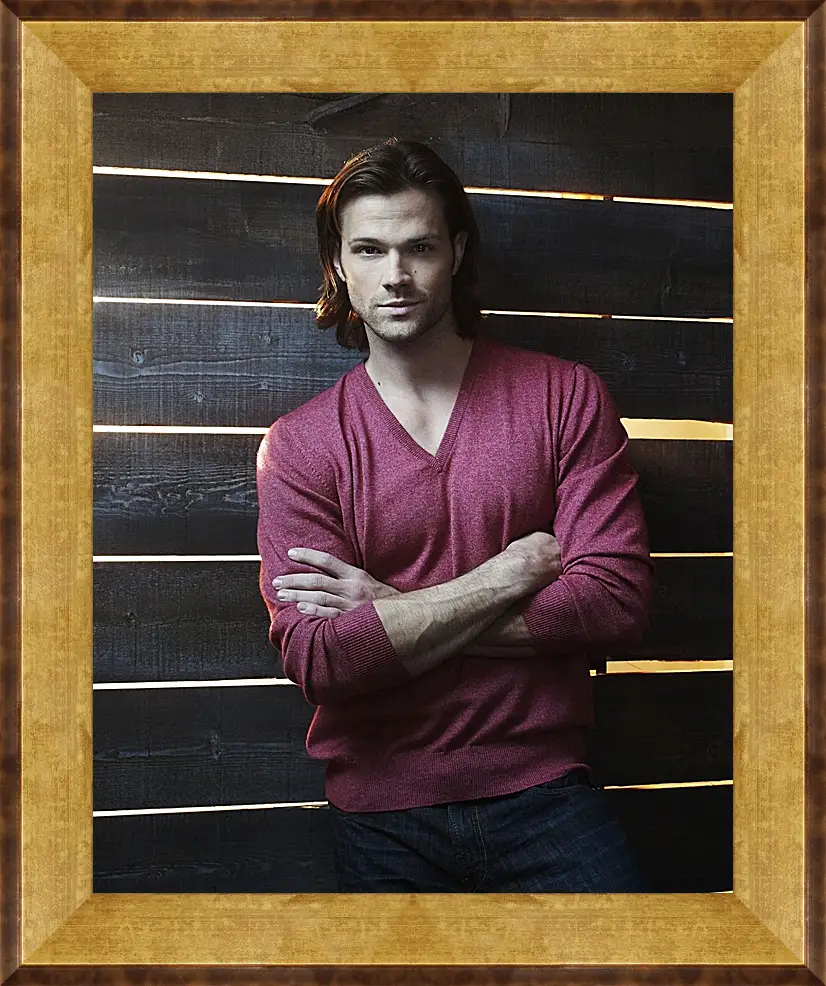 Картина в раме - Джаред Падалеки. Jared Padalecki