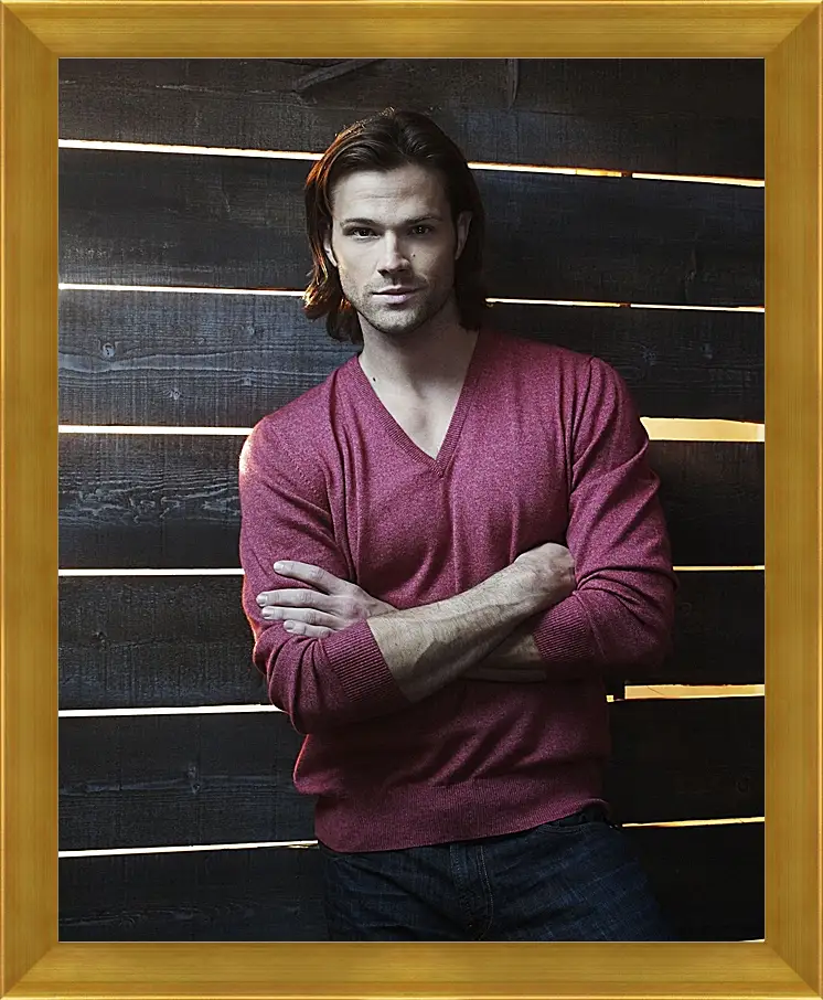 Картина в раме - Джаред Падалеки. Jared Padalecki