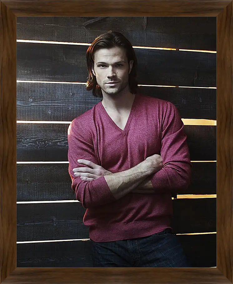 Картина в раме - Джаред Падалеки. Jared Padalecki