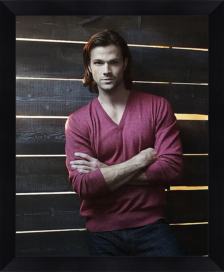 Картина в раме - Джаред Падалеки. Jared Padalecki