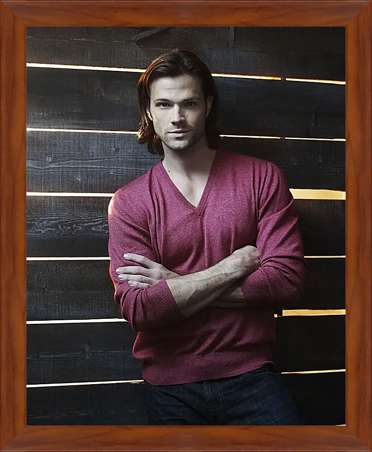 Картина в раме - Джаред Падалеки. Jared Padalecki