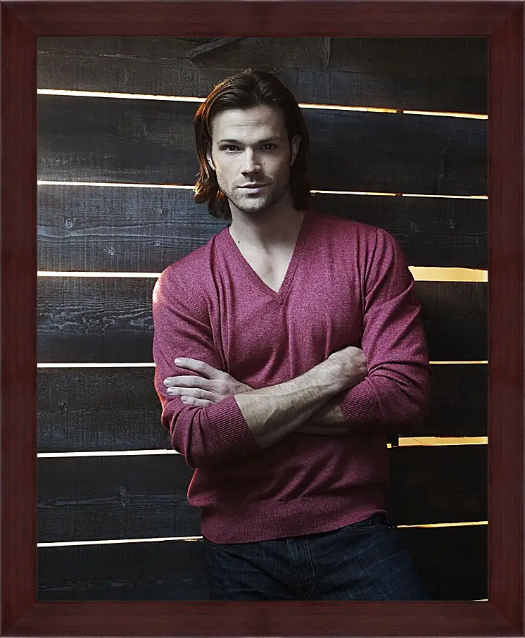 Картина в раме - Джаред Падалеки. Jared Padalecki