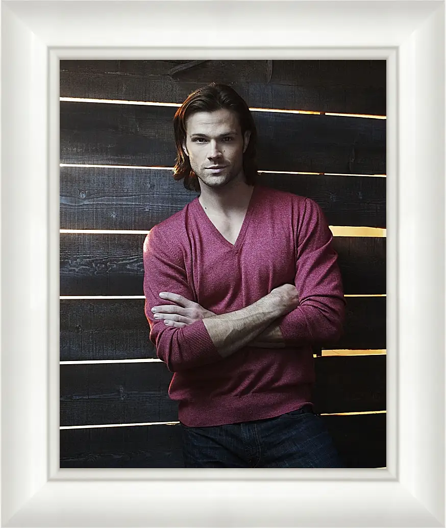 Картина в раме - Джаред Падалеки. Jared Padalecki