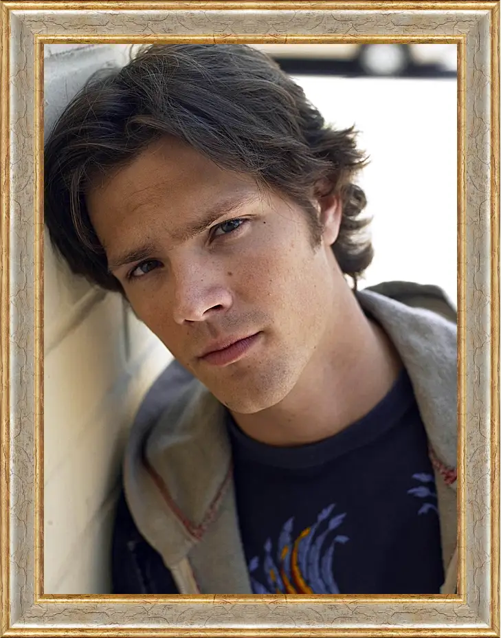 Картина в раме - Джаред Падалеки. Jared Padalecki