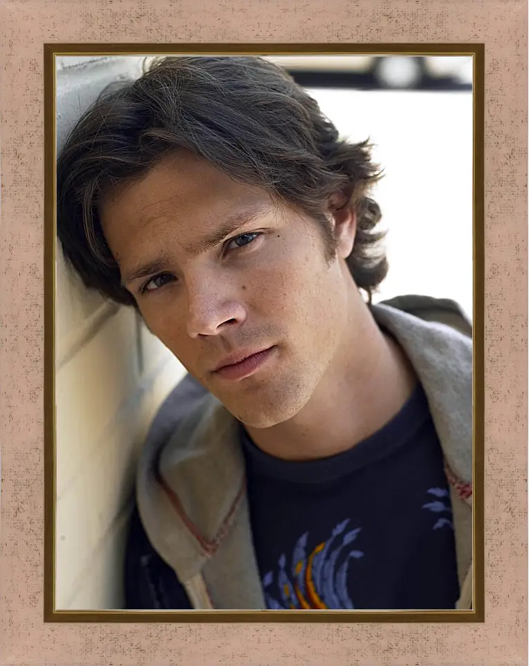 Картина в раме - Джаред Падалеки. Jared Padalecki