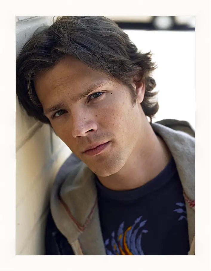 Картина в раме - Джаред Падалеки. Jared Padalecki