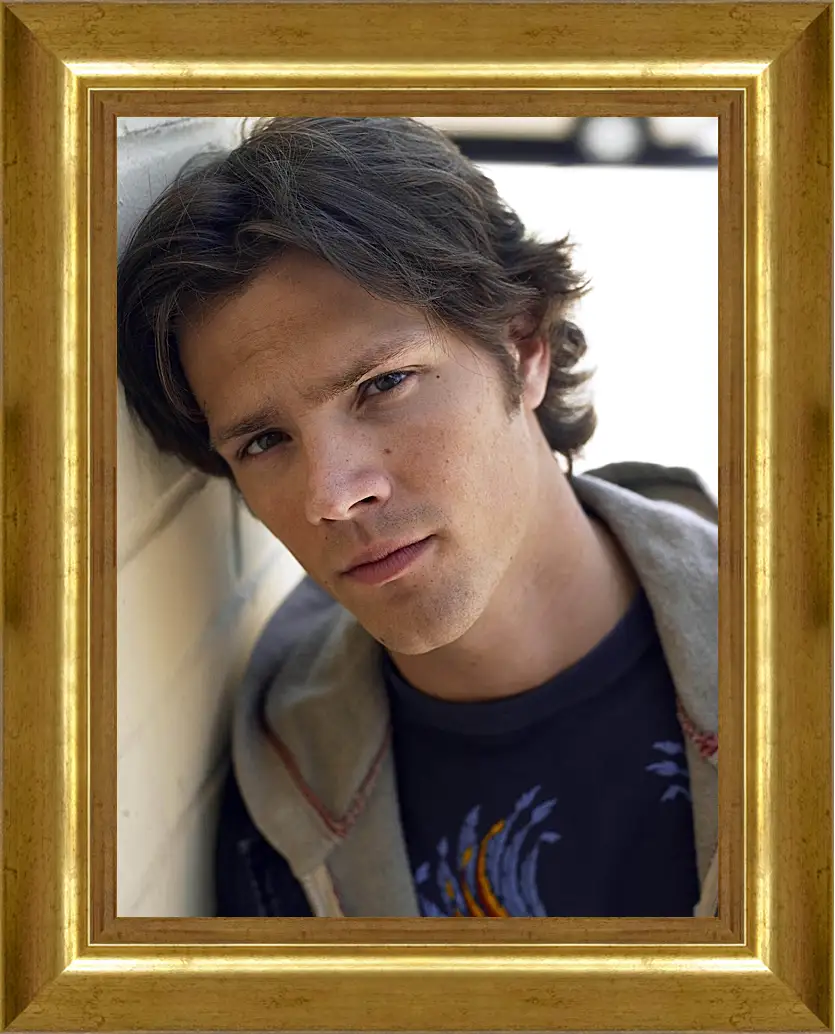 Картина в раме - Джаред Падалеки. Jared Padalecki