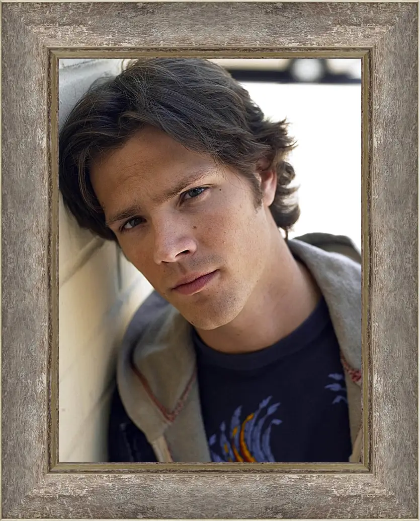 Картина в раме - Джаред Падалеки. Jared Padalecki