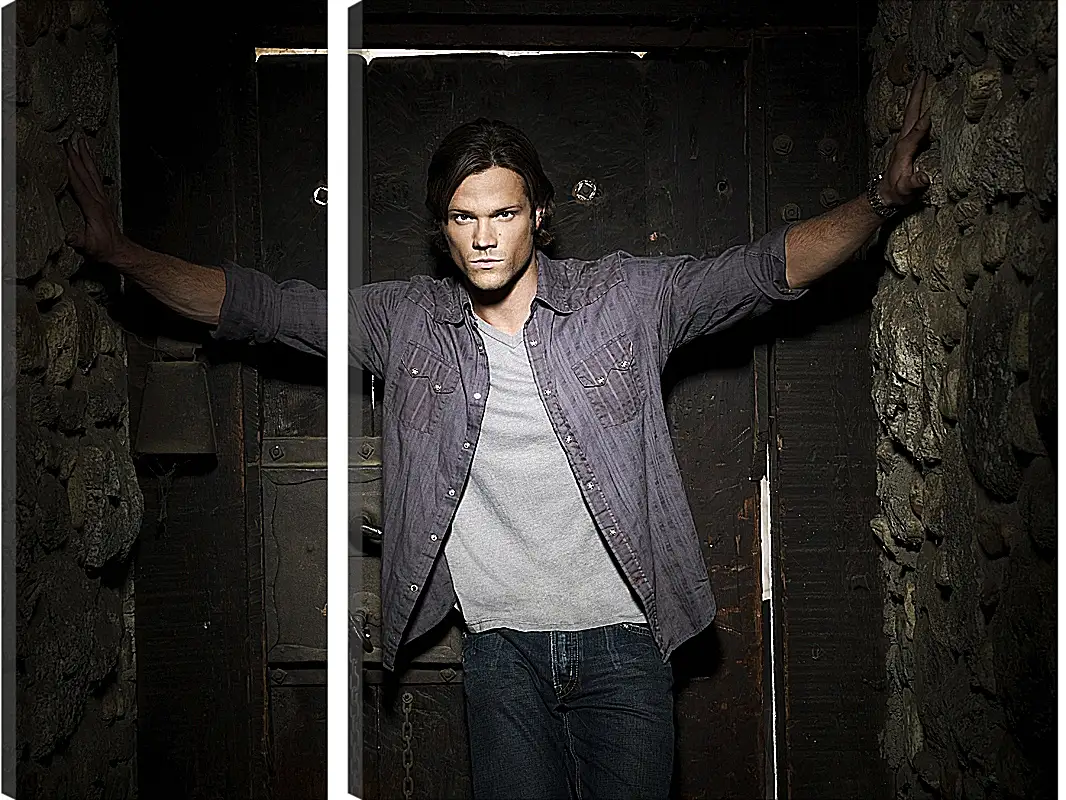 Модульная картина - Джаред Падалеки. Jared Padalecki
