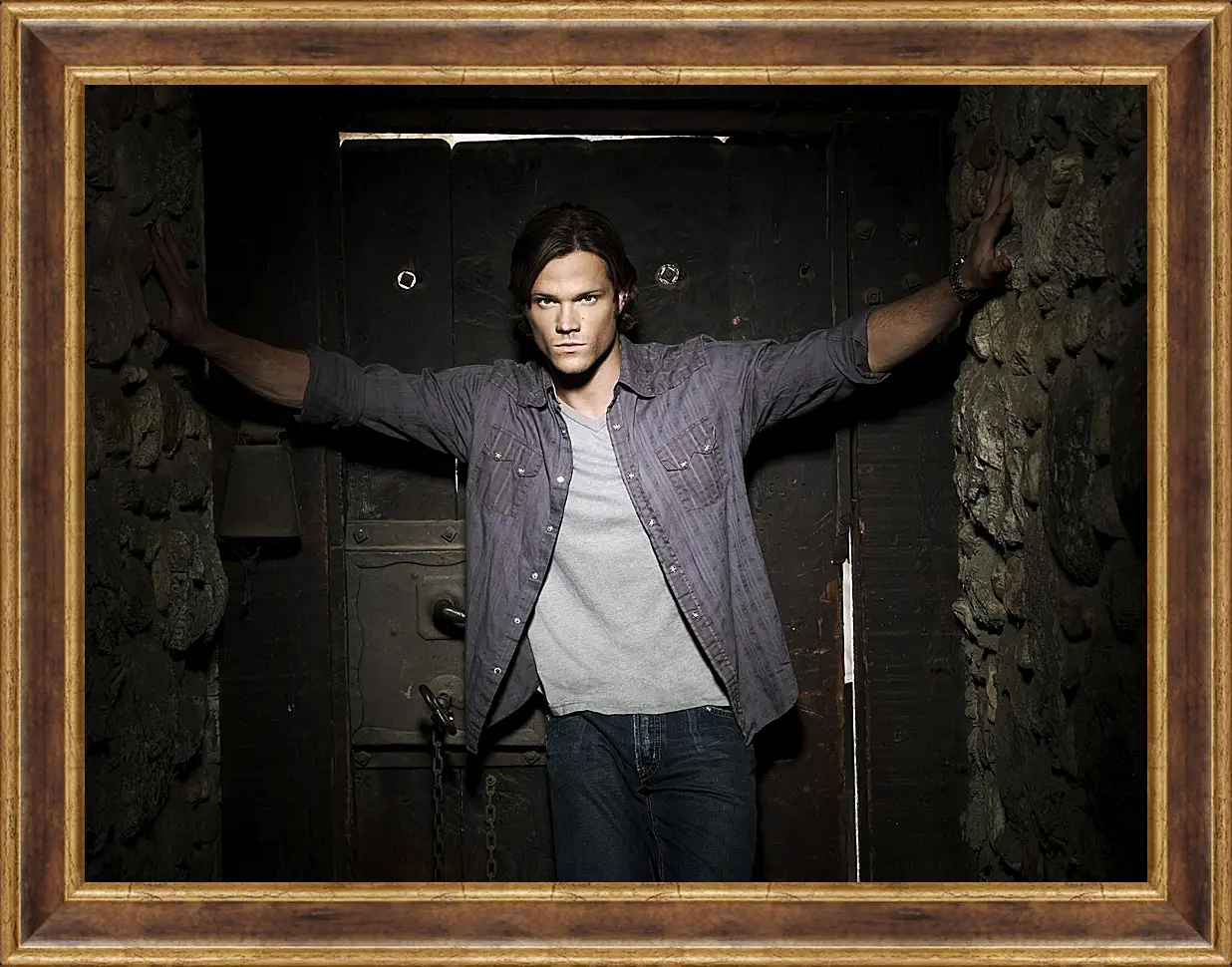 Картина в раме - Джаред Падалеки. Jared Padalecki
