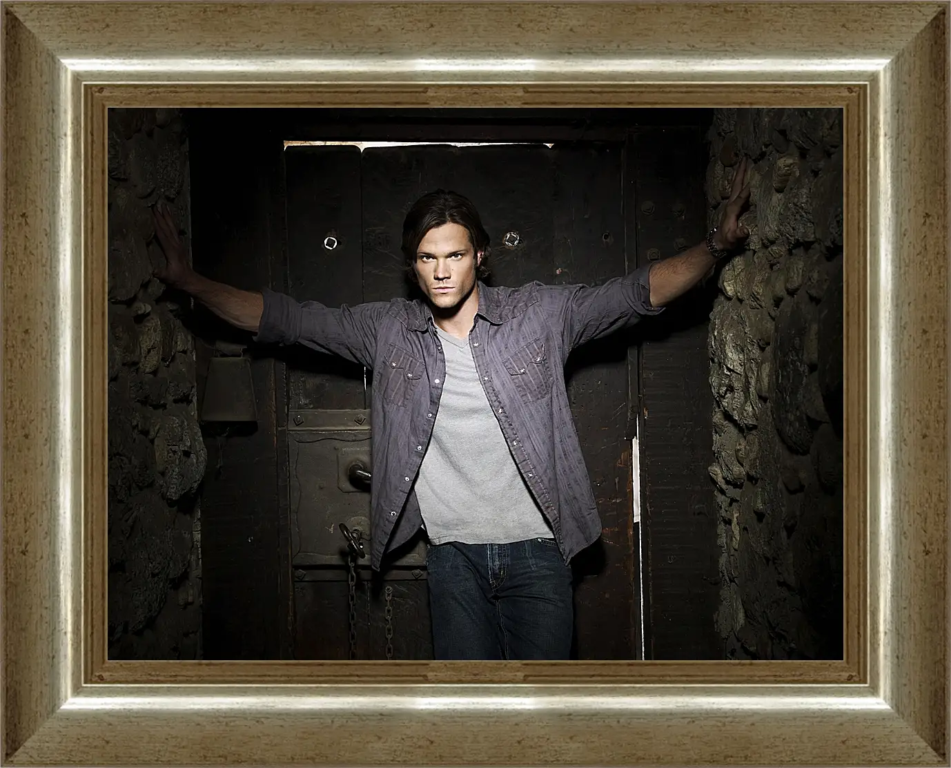 Картина в раме - Джаред Падалеки. Jared Padalecki