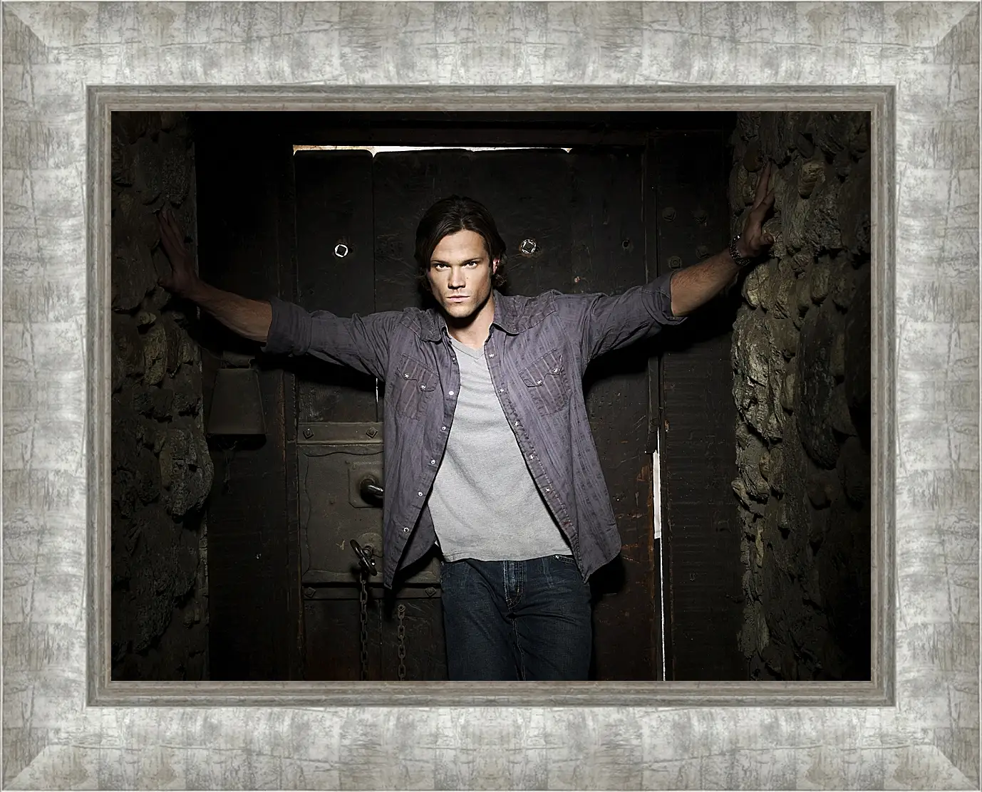 Картина в раме - Джаред Падалеки. Jared Padalecki