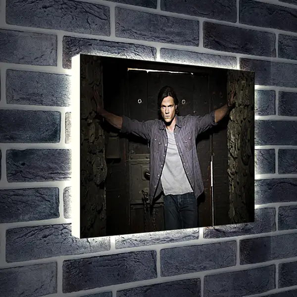 Лайтбокс световая панель - Джаред Падалеки. Jared Padalecki