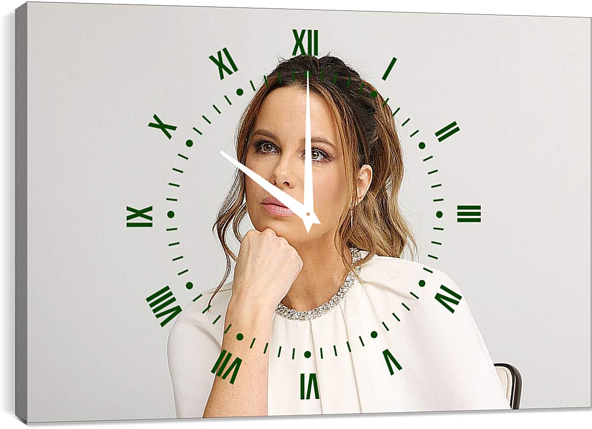 Часы картина - Кейт Бекинсейл. Kate Beckinsale
