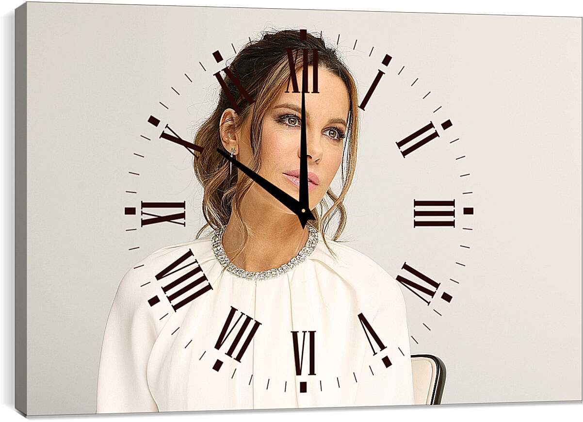 Часы картина - Кейт Бекинсейл. Kate Beckinsale