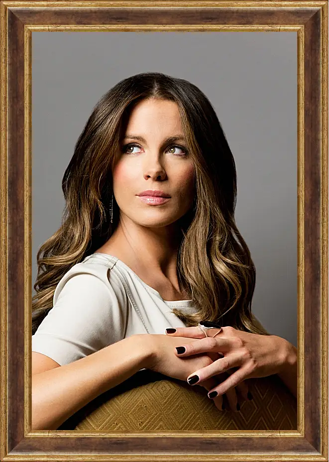 Картина в раме - Кейт Бекинсейл. Kate Beckinsale