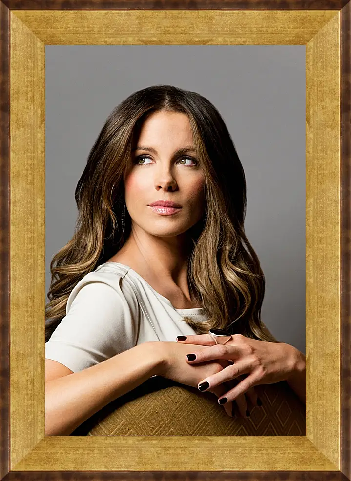 Картина в раме - Кейт Бекинсейл. Kate Beckinsale