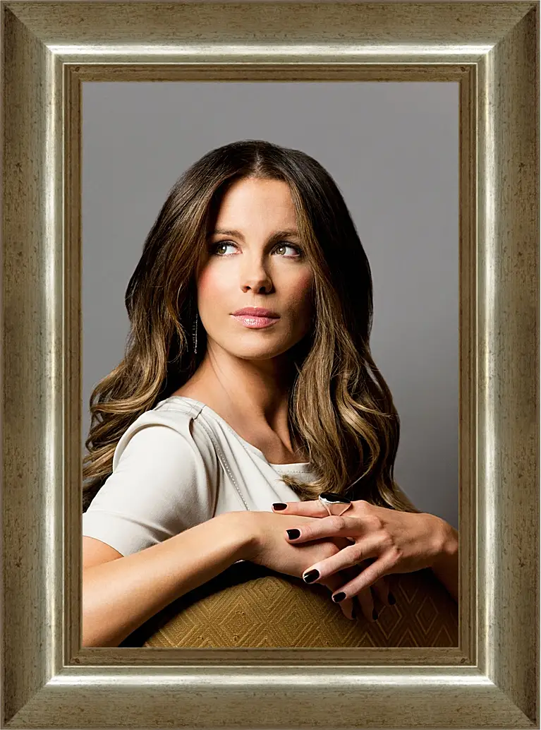 Картина в раме - Кейт Бекинсейл. Kate Beckinsale