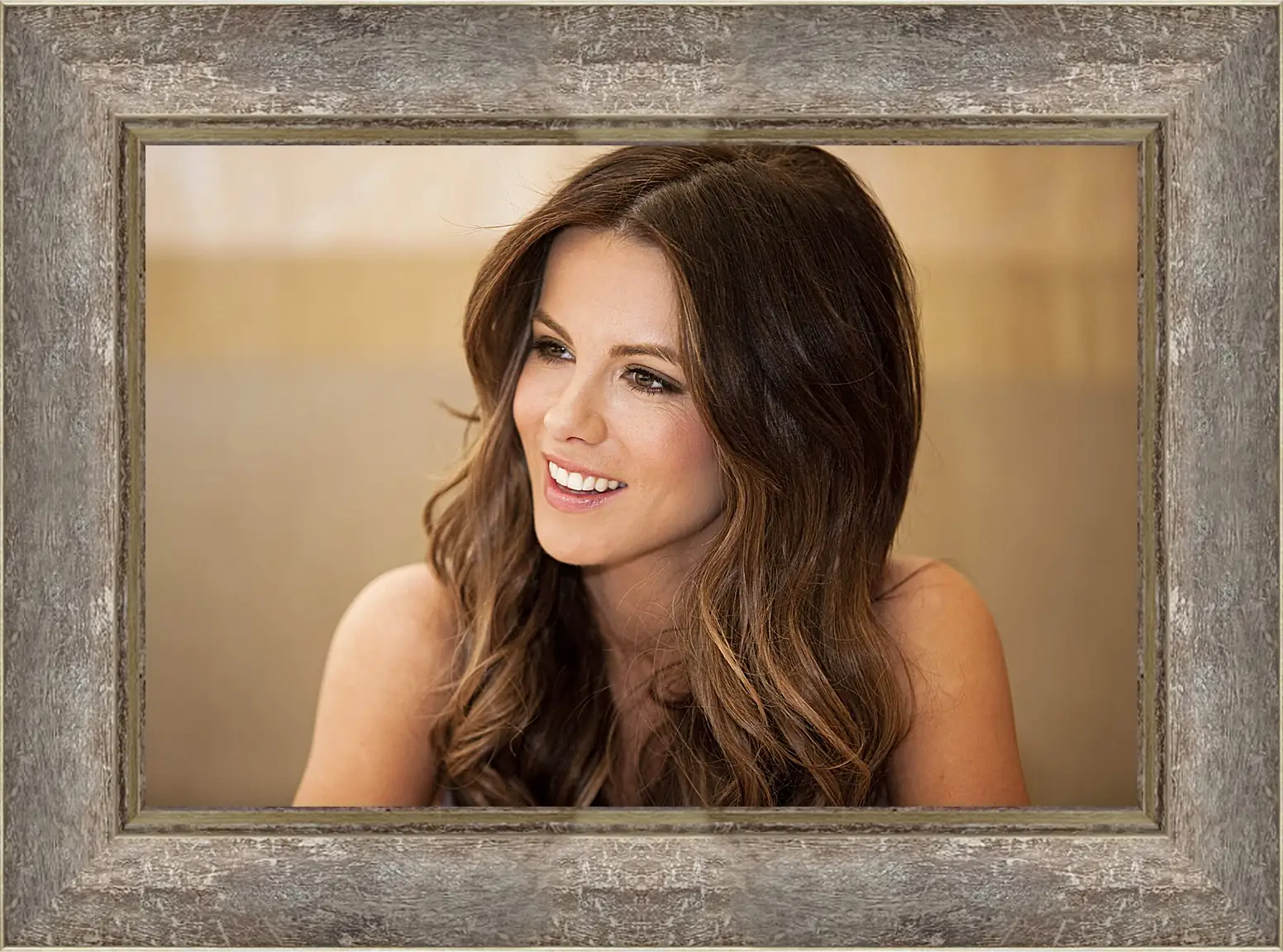 Картина в раме - Кейт Бекинсейл. Kate Beckinsale