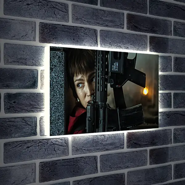 Лайтбокс световая панель - Бумажный дом. La casa de papel
