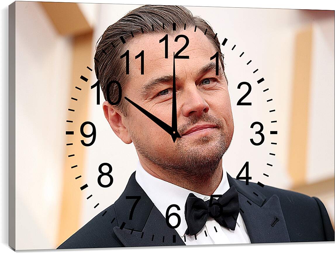 Часы картина - Леонардо Ди Каприо. Leonardo DiCaprio