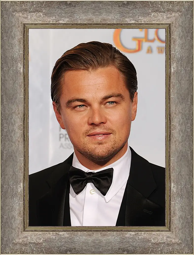 Картина в раме - Леонардо Ди Каприо. Leonardo DiCaprio