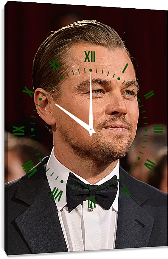 Часы картина - Леонардо Ди Каприо. Leonardo DiCaprio