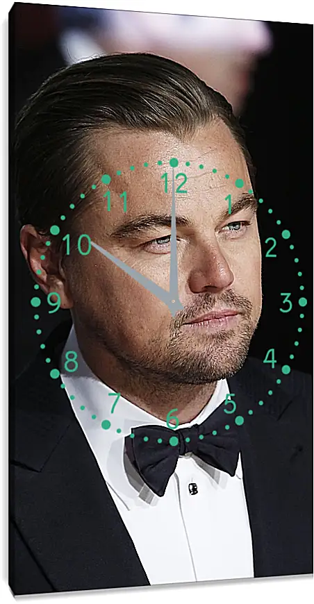 Часы картина - Леонардо Ди Каприо. Leonardo DiCaprio