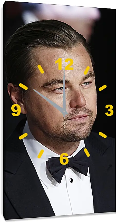 Часы картина - Леонардо Ди Каприо. Leonardo DiCaprio