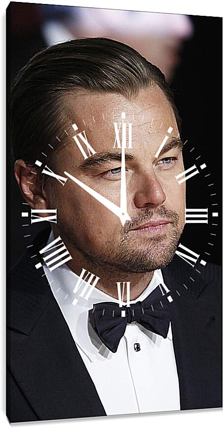 Часы картина - Леонардо Ди Каприо. Leonardo DiCaprio