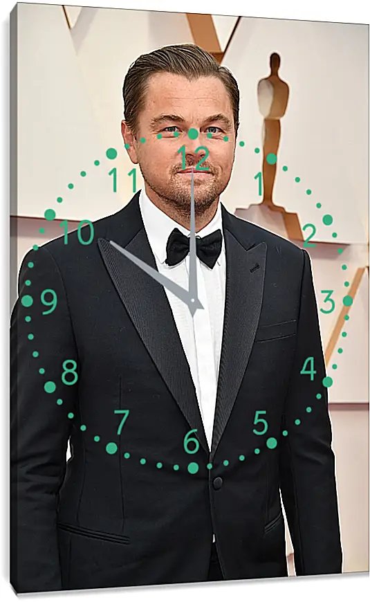 Часы картина - Леонардо Ди Каприо. Leonardo DiCaprio
