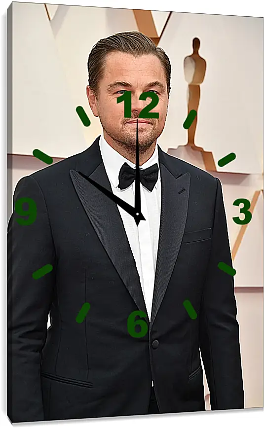 Часы картина - Леонардо Ди Каприо. Leonardo DiCaprio