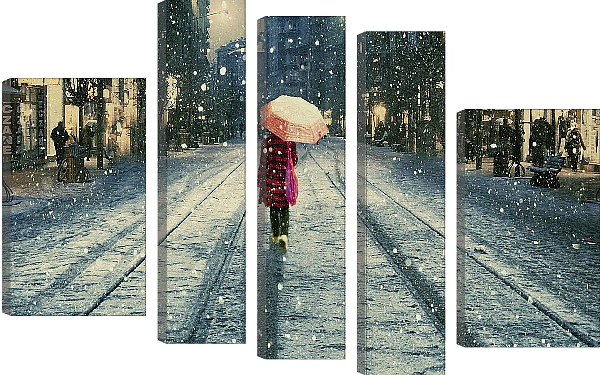 Модульная картина - Город