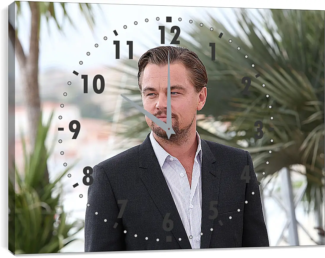 Часы картина - Леонардо Ди Каприо. Leonardo DiCaprio